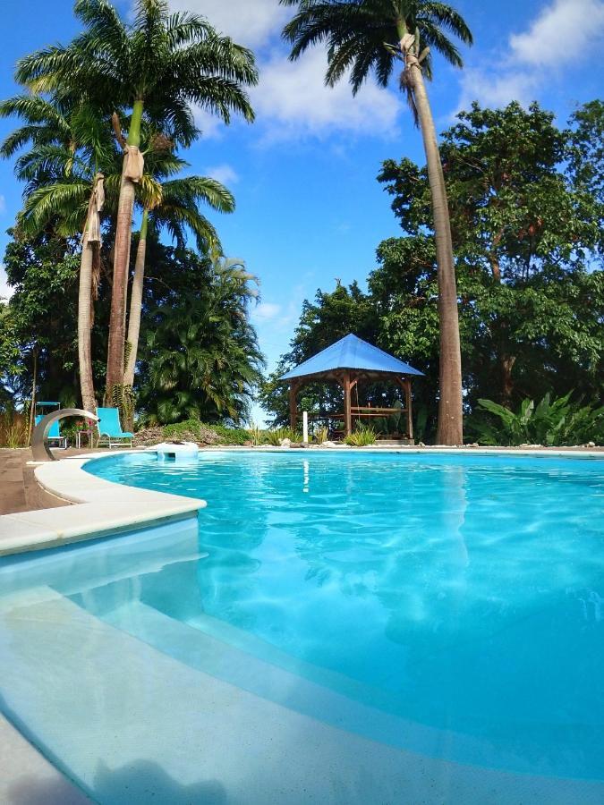 Gite Kaz A Topaze, Piscine, Jardin Tropical Сент-Роз Экстерьер фото